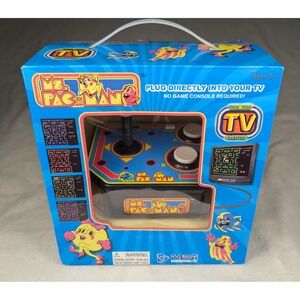 NEW MSI Entertainment Pacman Plug & Play TV Arcade Joystick